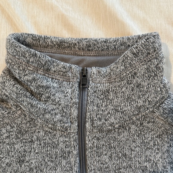Patagonia Better Sweater 1/4 Zip Pullover Women’s Small Gray Heather Like New - Picture 7 of 16